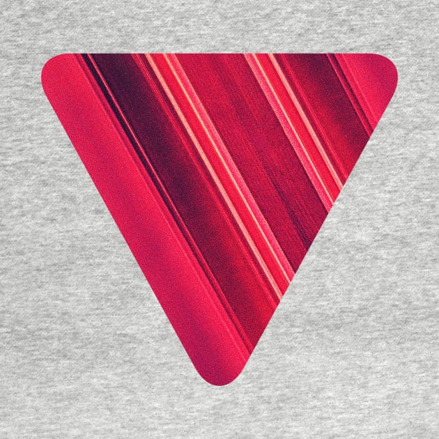 Modern Red / Black Stripe Abstract Stream Lines Texture Design (Symmetric edition) by badbugs